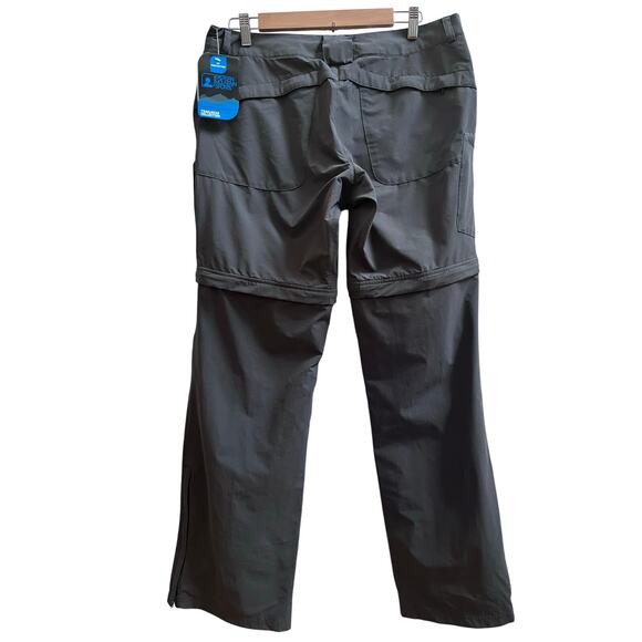Eastern Mountain Sports UV Trailhead Collection Convertible Zip Off Pant Size 12 - Picture 3 of 14